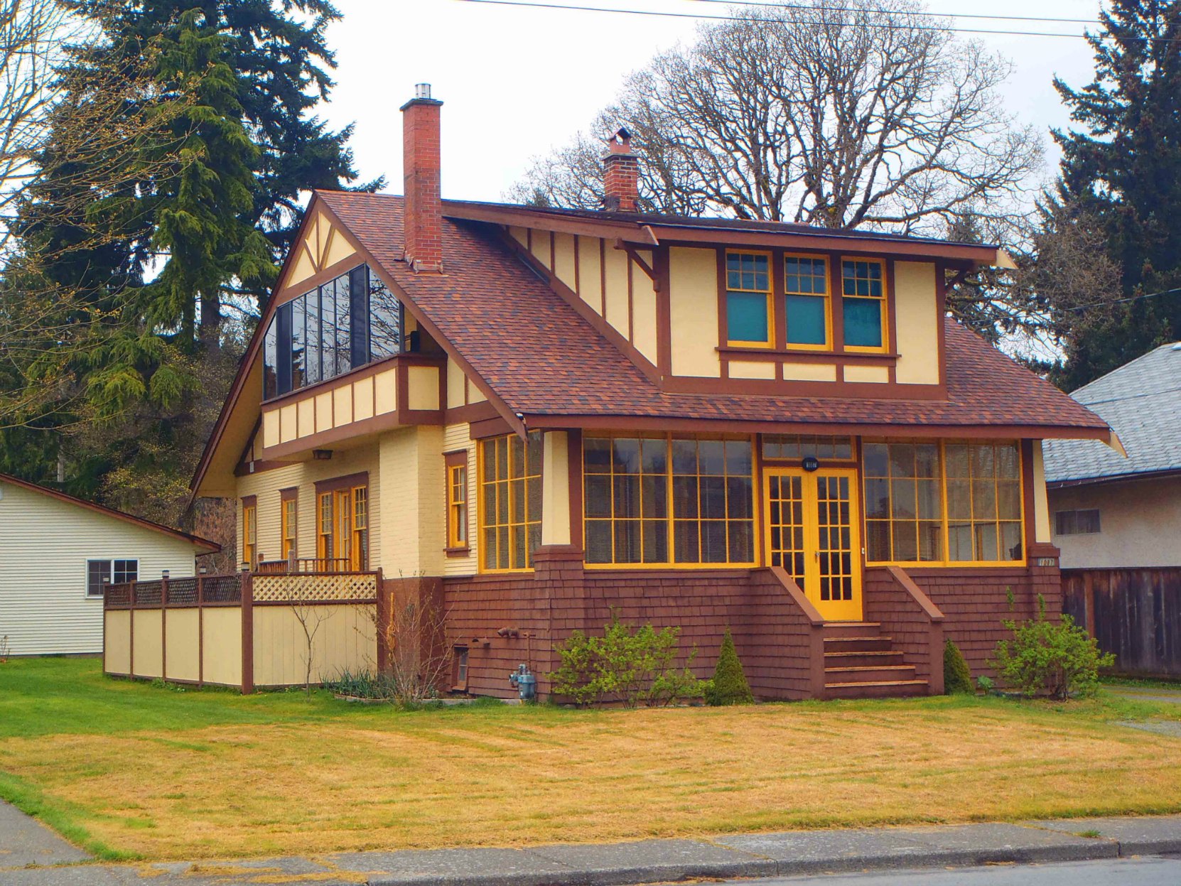 Charles W. O'Neill's house at 1087 Islay Street, Duncan, B.C., as it appears today