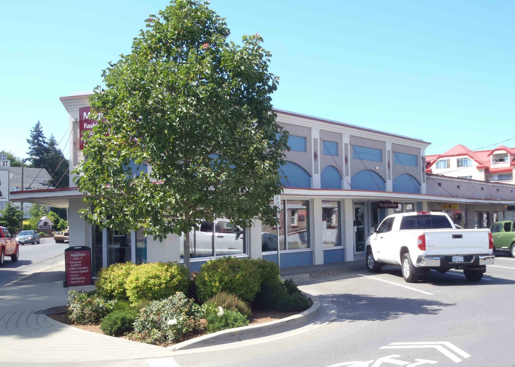 231 Government Street, Duncan, B.C. Built in 1929 for Thomas Pitt. Architect: Douglas James