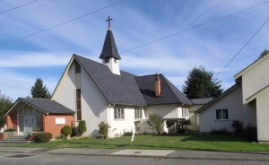 St. John's Anglican Church, Jubilee Street, Duncan, B.C. Built in 1905 by James McLeod Campbell.